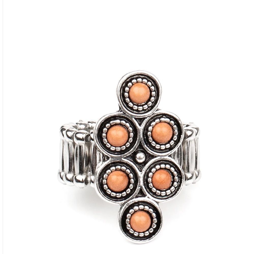 River Rock Light Brown Ring